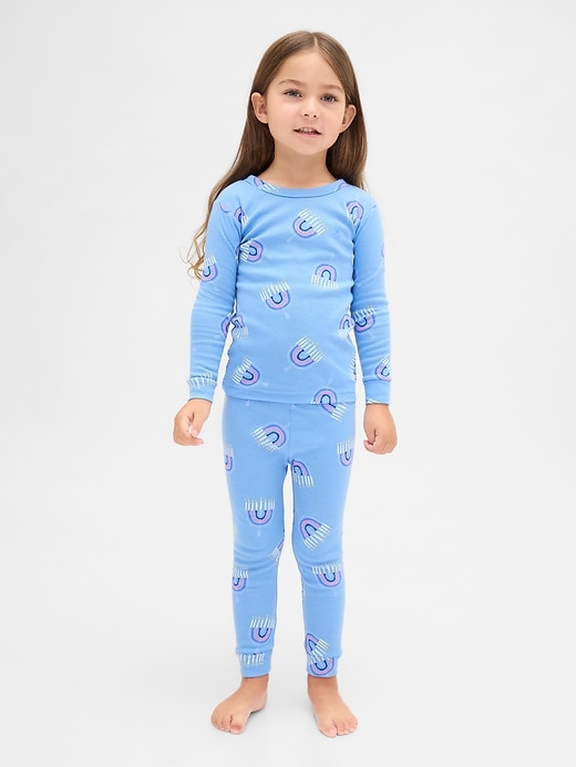 kinder- und baby-pyjama-set aus bio-baumwolle