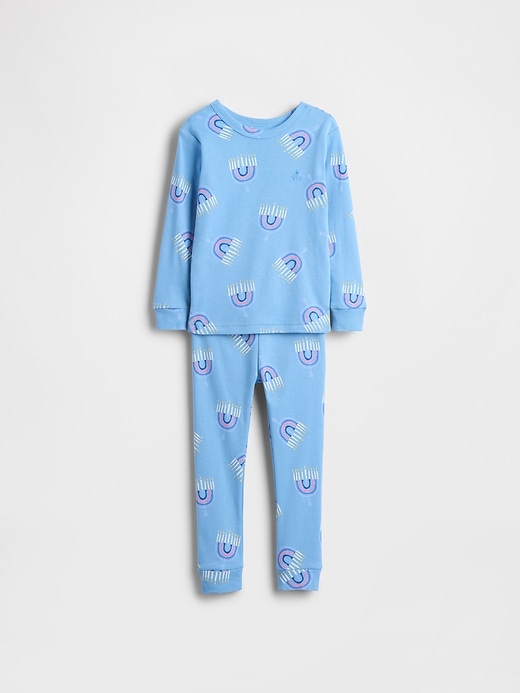 kinder- und baby-pyjama-set aus bio-baumwolle