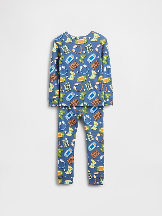 baby- und kleinkind-schlafanzug-set aus bio-baumwolle