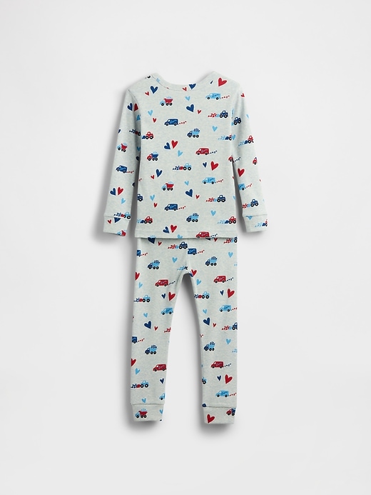baby- und kleinkind-schlafanzug-set aus bio-baumwolle