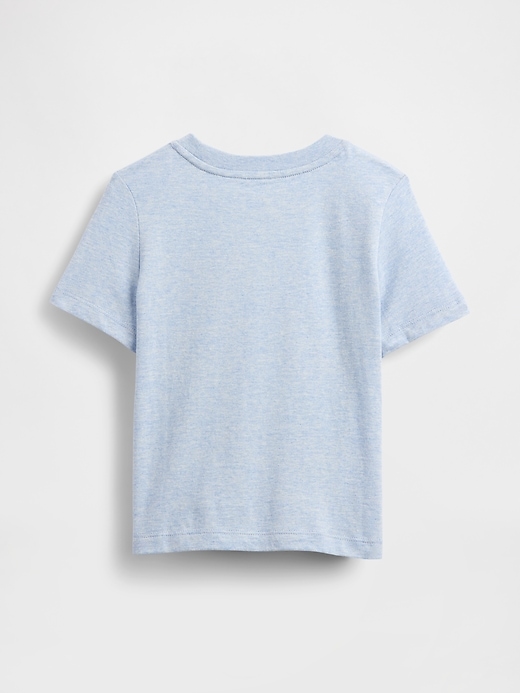 baby- und kleinkind-t-shirt mit tasche zum kombinieren