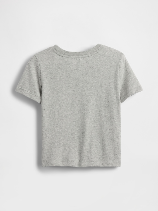 baby- und kleinkind-t-shirt mit tasche zum kombinieren