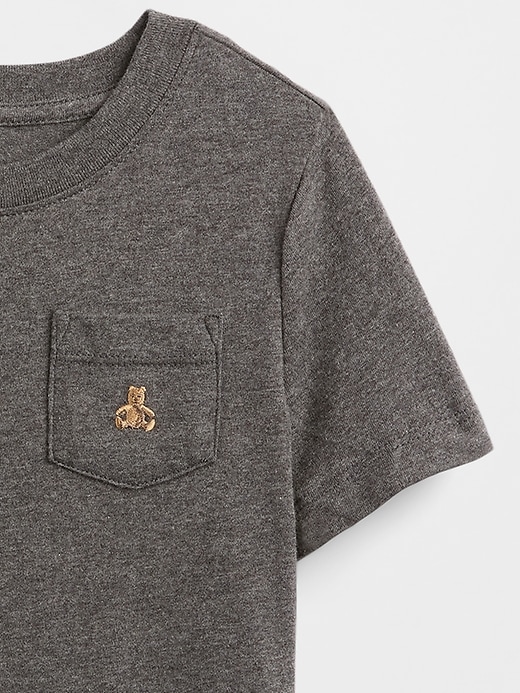 baby- und kleinkind-t-shirt mit tasche zum kombinieren