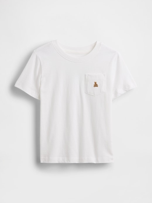 baby- und kleinkind-t-shirt mit tasche zum kombinieren