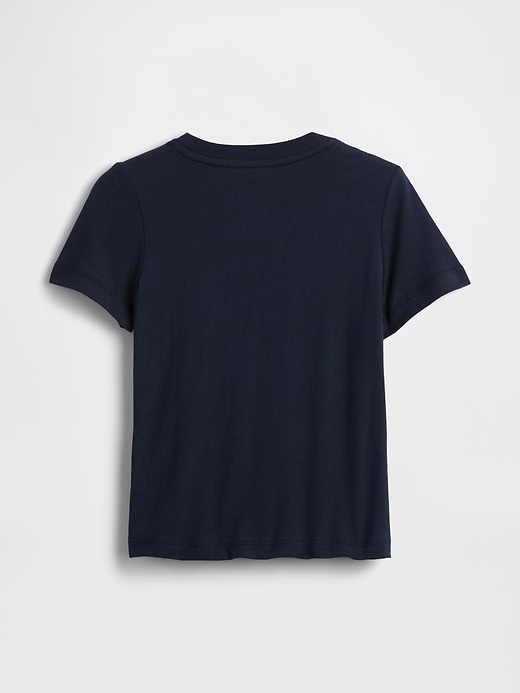 baby- und kleinkind-t-shirt mit tasche zum kombinieren