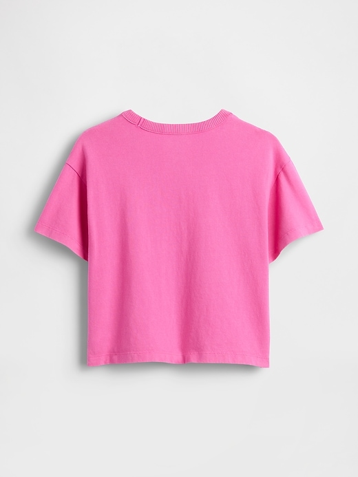 Übergroßes t-shirt für babys und kleinkinder