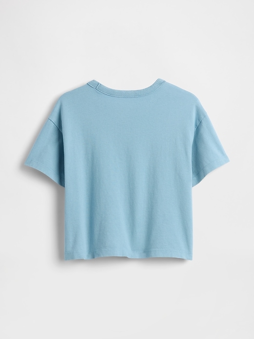 Übergroßes t-shirt für babys und kleinkinder