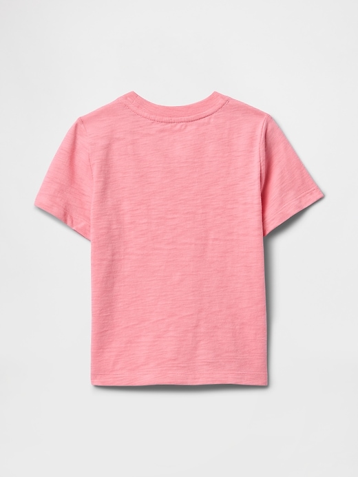 baby- und kleinkind-t-shirt mit tasche zum kombinieren