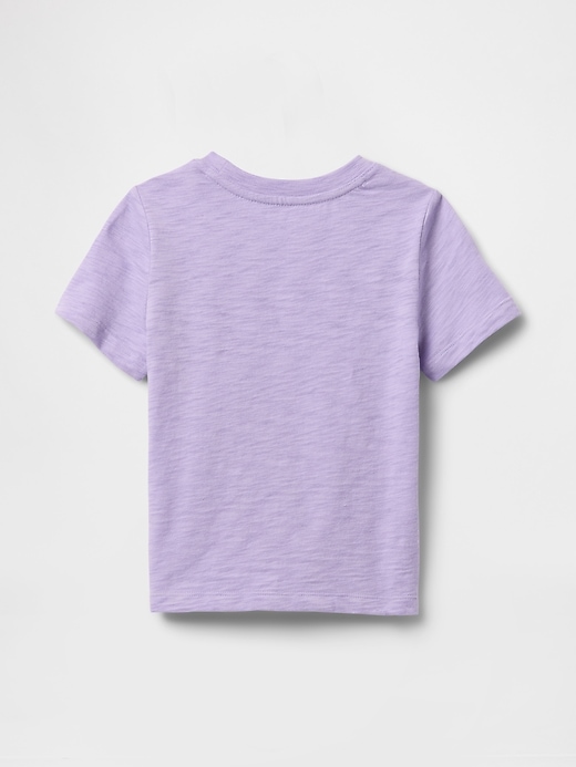 baby- und kleinkind-t-shirt mit tasche zum kombinieren