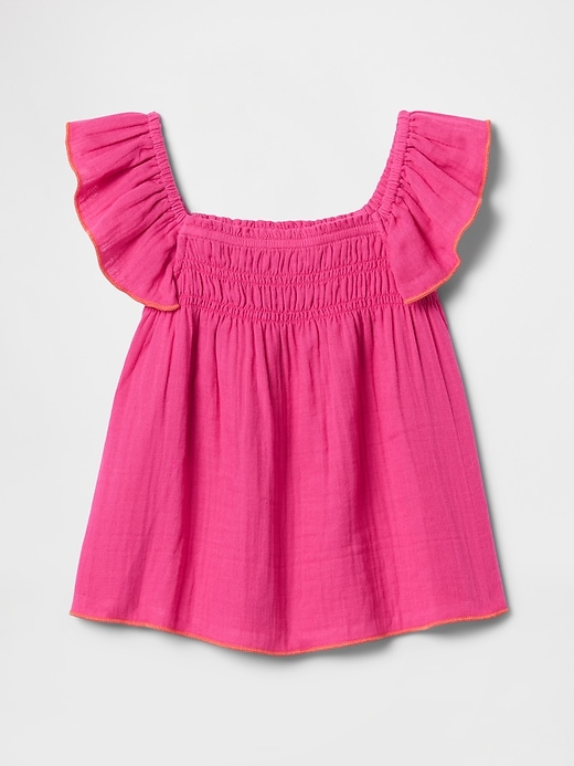 baby- und kleinkind-knitter-gaze-oberteil