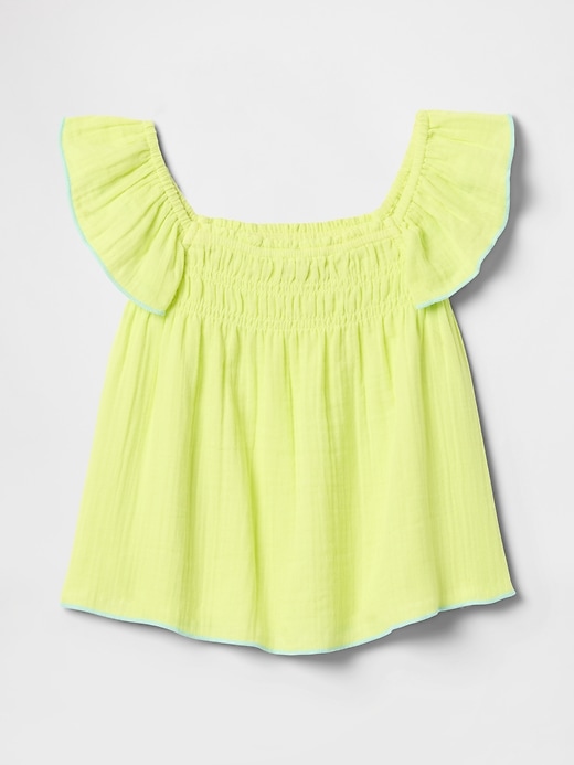 baby- und kleinkind-knitter-gaze-oberteil