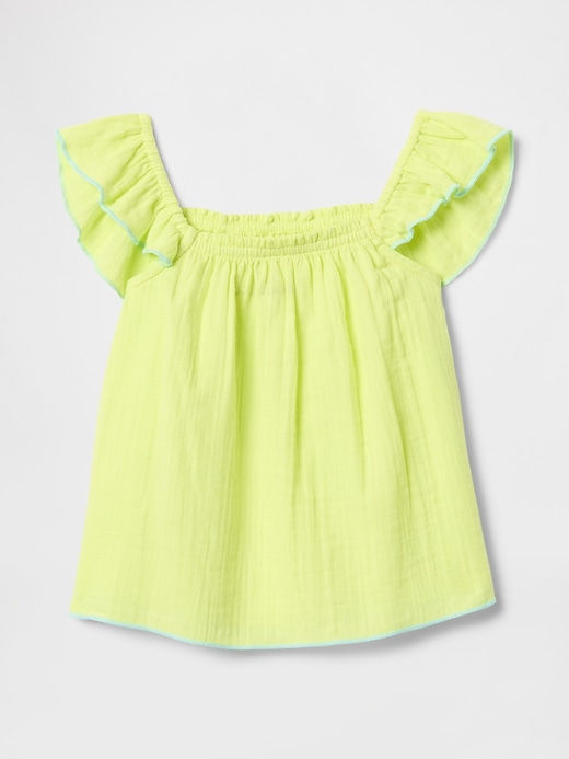 baby- und kleinkind-knitter-gaze-oberteil