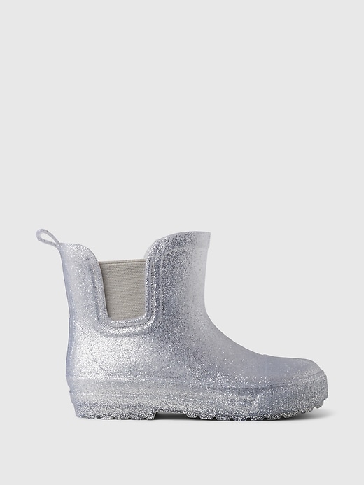 glitzernde regenstiefel für babys und kleinkinder
