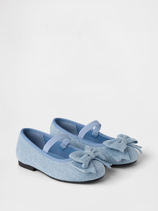 baby- und kleinkind-denim-ballerinas