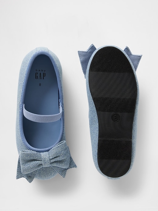 baby- und kleinkind-denim-ballerinas