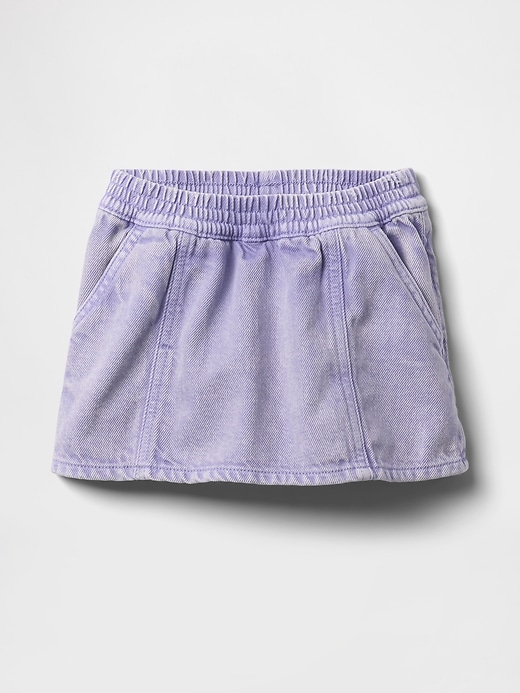 ultrasoft denim-skort für babys und kleinkinder