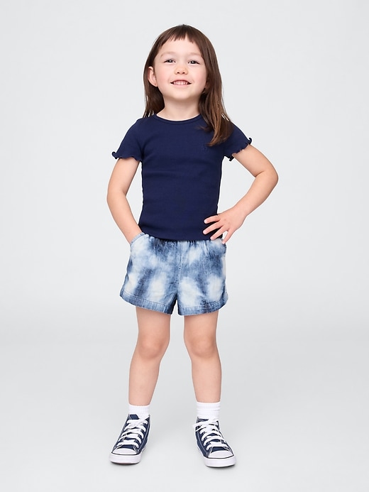 jeans-shorts zum Überziehen für babys und kleinkinder