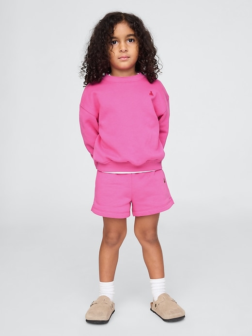 vintageweiche gewaschene shorts für babys und kleinkinder zum Überziehen – baby- und kleinkindershorts zum hineinschlüpfen