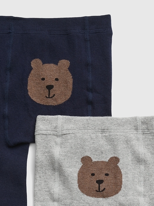 bärenstrumpfhose für kleinkinder 2er-pack