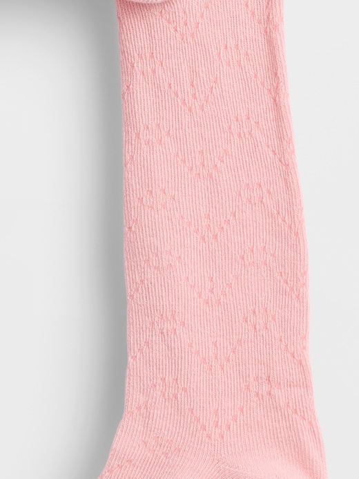 baby- und kleinkind-strumpfhose mit bärenmotiv