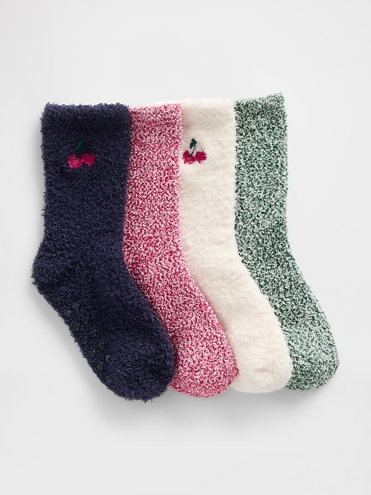 kuschelsocken für babys und kleinkinder 4er-pack