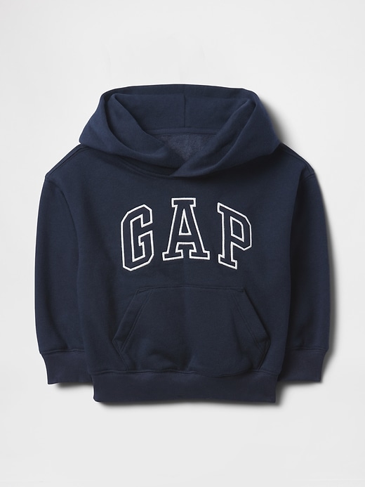 baby- und kleinkind-hoodie mit vintage-logo