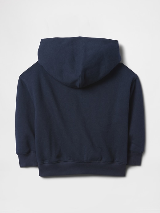 baby- und kleinkind-hoodie mit vintage-logo