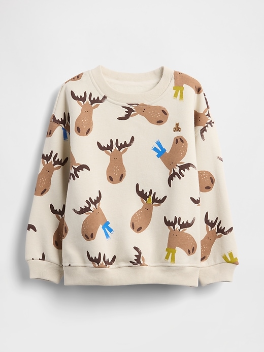 baby- und kleinkind-sweatshirt im vintage-stil