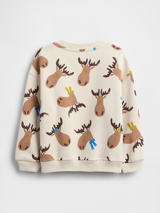 baby- und kleinkind-sweatshirt im vintage-stil