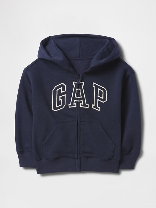 vintagesoft kapuzenpullover mit reißverschluss und logo für babys und kleinkinder
