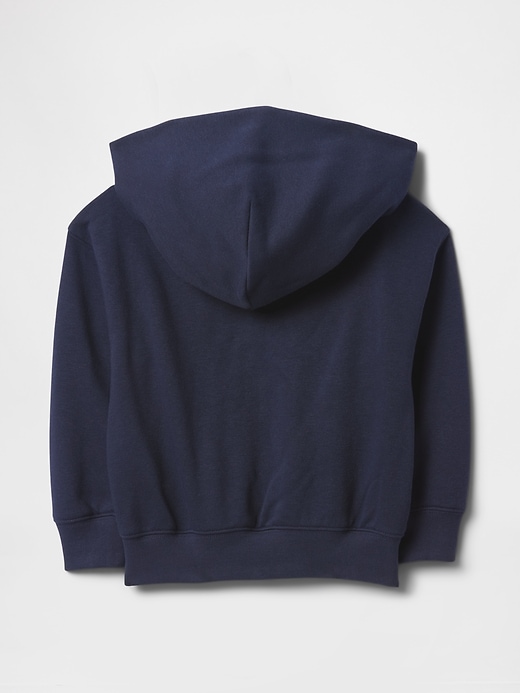 vintagesoft kapuzenpullover mit reißverschluss und logo für babys und kleinkinder