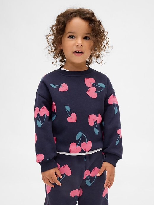 baby- und kleinkind-sweatshirt im vintage-stil