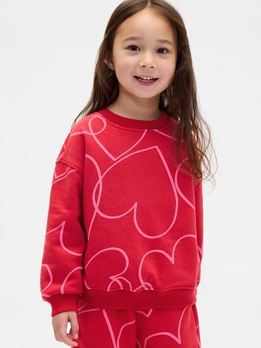 baby- und kleinkind-sweatshirt im vintage-stil