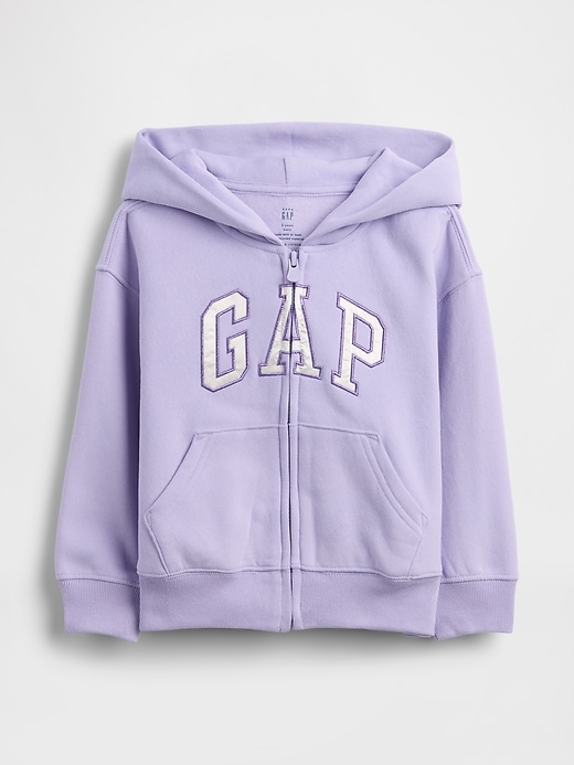 vintagesoft zip-hoodie für babys und kleinkinder