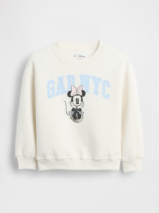 gap × disney baby kleinkind vintagesoft nyc logo sweatshirt