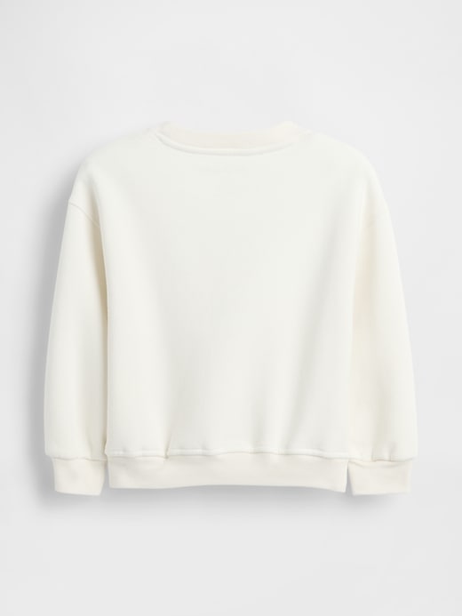 gap × disney baby kleinkind vintagesoft nyc logo sweatshirt