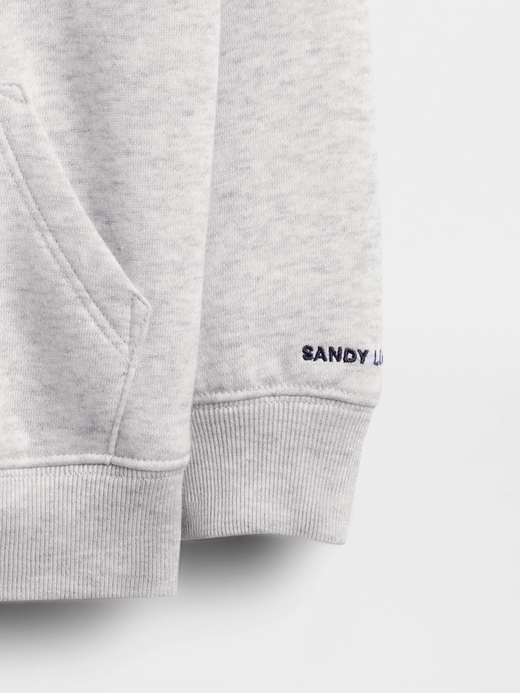 gap × sandy liang baby- und kleinkind-hoodie im vintagesoft-stil mit logo