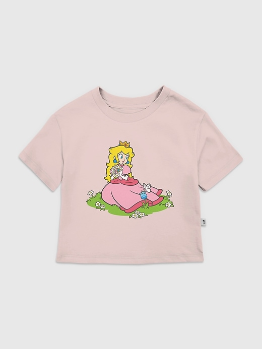 nintendo prinzessin peach grafik-t-shirt für kleinkinder