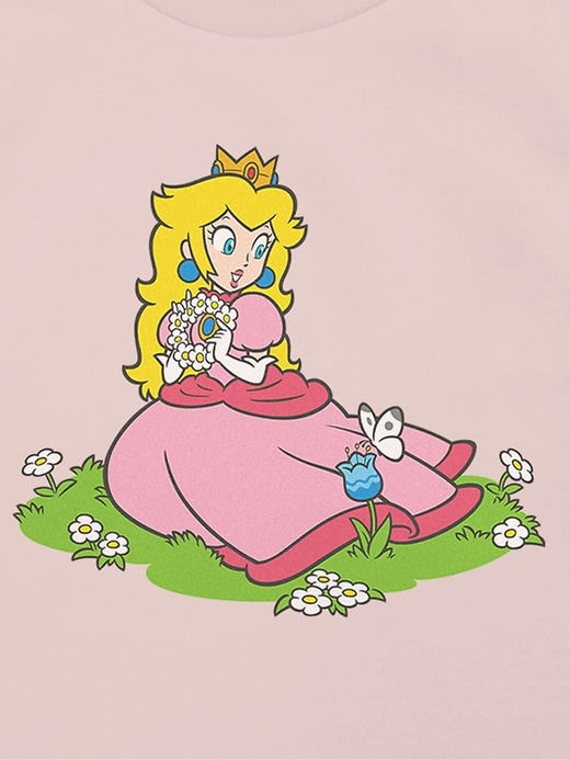 nintendo prinzessin peach grafik-t-shirt für kleinkinder
