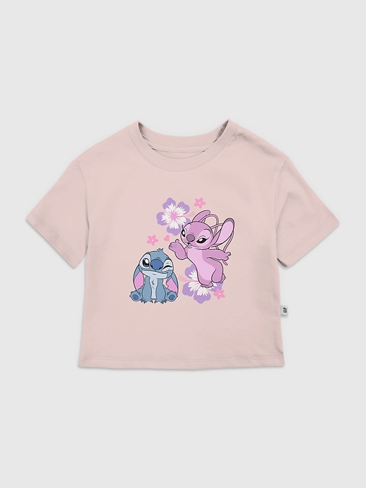 disney engel und stitch grafik-t-shirt für kleinkinder