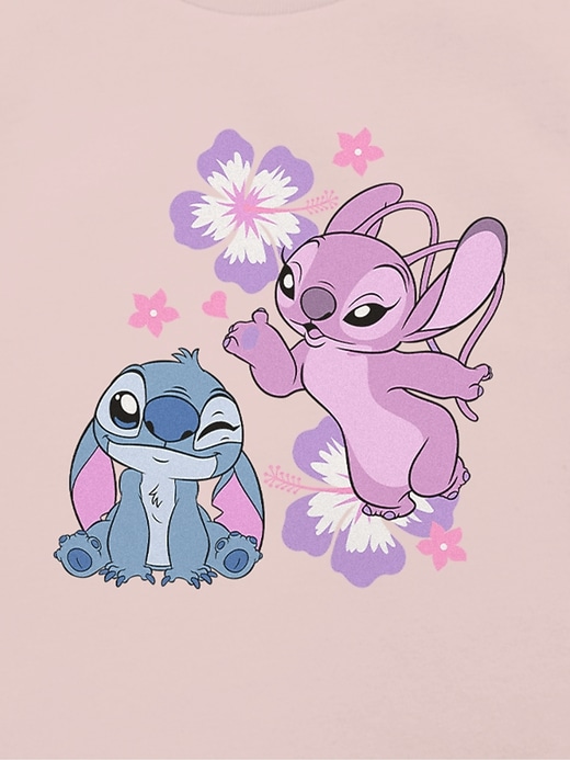 disney engel und stitch grafik-t-shirt für kleinkinder