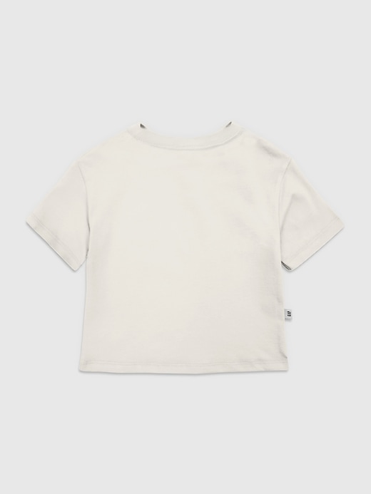 kleinkind-t-shirt mit leoparden- und kirschmotiv