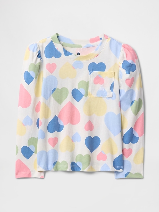 baby- und kleinkind-t-shirt mit tasche zum kombinieren
