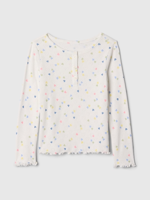 baby- und kleinkind-pointelle-henley-top