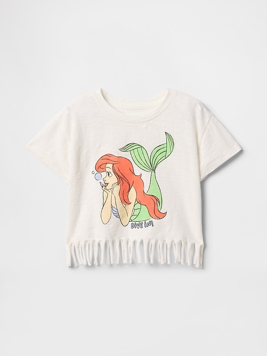 gap × disney baby- und kleinkind-fransen-t-shirt