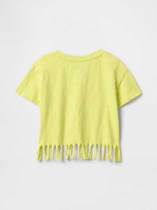 gap × disney baby- und kleinkind-fransen-t-shirt