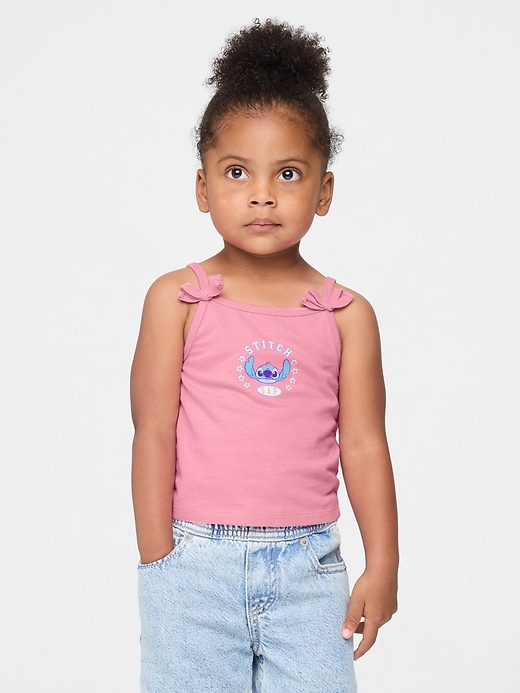 lilo stitch baby- und kleinkind-schleifen-top