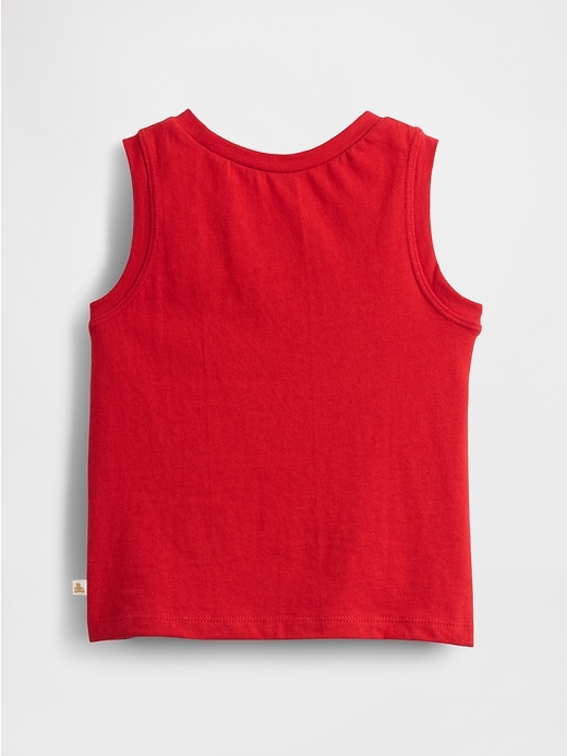 baby- und kleinkind-tanktop mit mix-and-match-grafik