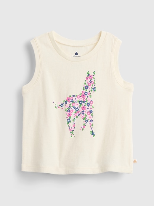 baby- und kleinkind-tanktop mit mix-and-match-grafik