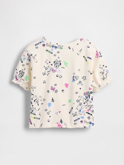 gap × disney baby- und kleinkind-t-shirt mit rüschenärmeln